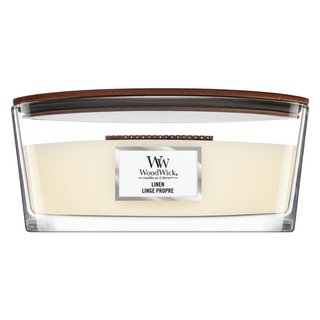 Woodwick Linen vonná svíčka 453,6 g