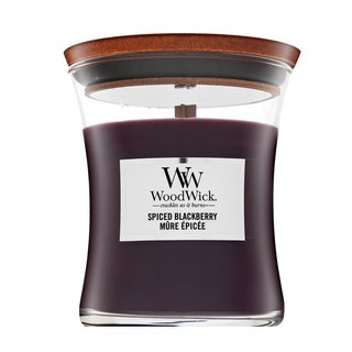 Woodwick Spiced Blackberry vonná svíčka 275 g