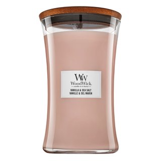 Woodwick Vanilla & Sea Salt vonná svíčka 610 g