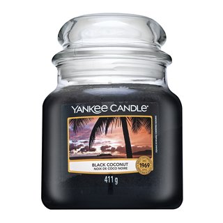 Levně Yankee Candle Black Coconut vonná svíčka 411 g