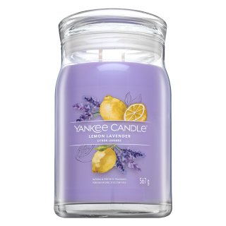 Yankee Candle Lemon Lavender vonná svíčka Signature 567 g