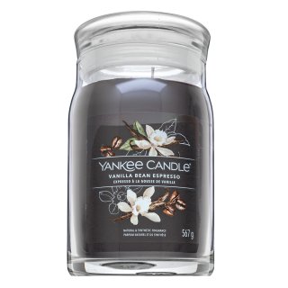 Yankee Candle Vanilla Bean Espresso vonná svíčka Signature 567 g