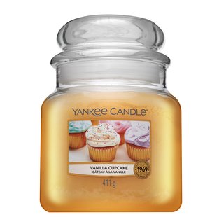 Levně Yankee Candle Vanilla Cupcake vonná svíčka 411 g