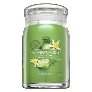 Yankee Candle Vanilla Lime vonná svíčka Signature 567 g