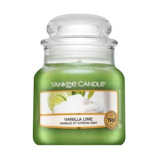 Levně Yankee Candle Vanilla Lime vonná svíčka 104 g